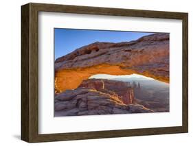 USA, Utah, Canyonlands, Island in the Sky, Mesa Arch at Sunrise-Jamie & Judy Wild-Framed Photographic Print