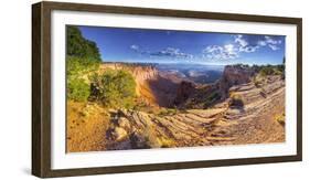 Usa, Utah, Canyonlands National Park, Island in the Sky District, Buck Canyon Overlook-Alan Copson-Framed Photographic Print