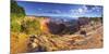 Usa, Utah, Canyonlands National Park, Island in the Sky District, Buck Canyon Overlook-Alan Copson-Mounted Photographic Print