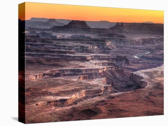 USA, Utah, Canyonlands National Park, Island in the Sky District, Grand View Point-Michele Falzone-Stretched Canvas