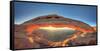 Usa, Utah, Canyonlands National Park, Island in the Sky District, Mesa Arch-Michele Falzone-Framed Stretched Canvas