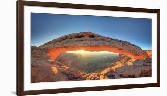 Usa, Utah, Canyonlands National Park, Island in the Sky District, Mesa Arch-Michele Falzone-Framed Photographic Print