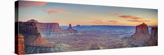 USA, Utah, Canyonlands National Park, Island in the Sky District, View from False Khiva-Michele Falzone-Stretched Canvas