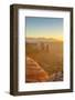 Usa, Utah, Canyonlands National Park, Island in the Sky District, View from Mesa Arch, Sunrise-Alan Copson-Framed Photographic Print