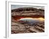 USA, Utah, Canyonlands National Park, Mesa Arch at Sunrise-Mark Sykes-Framed Photographic Print