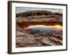 USA, Utah, Canyonlands National Park, Mesa Arch at Sunrise-Mark Sykes-Framed Photographic Print