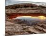 USA, Utah, Canyonlands National Park, Mesa Arch at Sunrise-Mark Sykes-Mounted Photographic Print