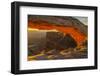 USA, Utah, Canyonlands National Park. Mesa Arch at sunrise.-Jaynes Gallery-Framed Photographic Print