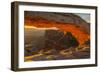 USA, Utah, Canyonlands National Park. Mesa Arch at sunrise.-Jaynes Gallery-Framed Photographic Print