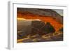 USA, Utah, Canyonlands National Park. Mesa Arch at sunrise.-Jaynes Gallery-Framed Photographic Print