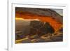 USA, Utah, Canyonlands National Park. Mesa Arch at sunrise.-Jaynes Gallery-Framed Photographic Print