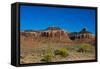 USA, Utah. Canyonlands National Park. Needles area, Views along Highway 211-Bernard Friel-Framed Stretched Canvas