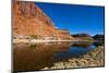 USA, Utah. Canyonlands National Park. Reflection in Dugout Reservoir, Needles area-Bernard Friel-Mounted Photographic Print