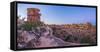 Usa, Utah, Canyonlands National Park, the Needles District, Big Spring Canyon Overlook-Alan Copson-Framed Stretched Canvas