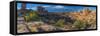 Usa, Utah, Canyonlands National Park, the Needles District, Big Spring Canyon Overlook-Alan Copson-Framed Stretched Canvas
