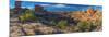 Usa, Utah, Canyonlands National Park, the Needles District, Big Spring Canyon Overlook-Alan Copson-Mounted Photographic Print