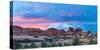 Usa, Utah, Canyonlands National Park, the Needles District, Chesler Park Trail-Alan Copson-Stretched Canvas