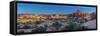 Usa, Utah, Canyonlands National Park, the Needles District, Chesler Park Trail-Alan Copson-Framed Stretched Canvas
