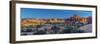 Usa, Utah, Canyonlands National Park, the Needles District, Chesler Park Trail-Alan Copson-Framed Photographic Print