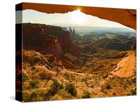 USA, Utah, Canyonlands, sunrise-George Theodore-Stretched Canvas