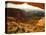 USA, Utah, Canyonlands, sunrise-George Theodore-Stretched Canvas