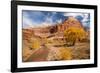 USA, Utah, Capitol Reef. Creek and Autumn Landscape-Jaynes Gallery-Framed Photographic Print