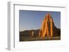 USA, Utah, Capitol Reef National Park, Cathedral Valley, Temple of the Sun and Temple of the Moon-Charles Gurche-Framed Photographic Print