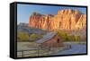 USA, Utah, Capitol Reef National Park, Old Barn-Jamie & Judy Wild-Framed Stretched Canvas