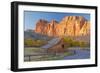 USA, Utah, Capitol Reef National Park, Old Barn-Jamie & Judy Wild-Framed Photographic Print