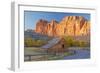 USA, Utah, Capitol Reef National Park, Old Barn-Jamie & Judy Wild-Framed Photographic Print