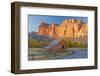 USA, Utah, Capitol Reef National Park, Old Barn-Jamie & Judy Wild-Framed Photographic Print