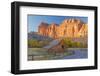 USA, Utah, Capitol Reef National Park, Old Barn-Jamie & Judy Wild-Framed Photographic Print