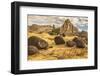 USA, Utah, Capitol Reef National Park. Pectols Pyramid in autumn.-Jaynes Gallery-Framed Photographic Print