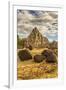 USA, Utah, Capitol Reef National Park. Pectols Pyramid in autumn.-Jaynes Gallery-Framed Photographic Print