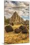 USA, Utah, Capitol Reef National Park. Pectols Pyramid in autumn.-Jaynes Gallery-Mounted Photographic Print