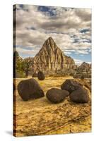 USA, Utah, Capitol Reef National Park. Pectols Pyramid in autumn.-Jaynes Gallery-Stretched Canvas