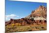 USA, Utah, Capitol Reef, Scenic Drive with Waterpocket Fold-Jamie & Judy Wild-Mounted Photographic Print