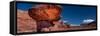 USA, Utah. Car rock pillar at Fisher Towers, near Moab.-Judith Zimmerman-Framed Stretched Canvas