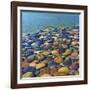 USA, Utah. Colorful Rocks in Lake Powell-Jaynes Gallery-Framed Photographic Print