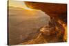 USA, Utah, Dead Horse Point State Park. Sunrise on rock formations.-Jaynes Gallery-Stretched Canvas