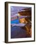 USA, Utah. Desert sandstone reflections, Hunter Canyon.-Judith Zimmerman-Framed Photographic Print