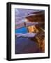 USA, Utah. Desert sandstone reflections, Hunter Canyon.-Judith Zimmerman-Framed Photographic Print