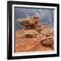 USA, Utah, Dixie National Forest. Sandstone Formation in Yant Flats-Jaynes Gallery-Framed Photographic Print