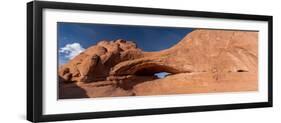 USA, Utah. Eye of the Whale Arch, Arches National Park.-Judith Zimmerman-Framed Photographic Print