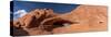 USA, Utah. Eye of the Whale Arch, Arches National Park.-Judith Zimmerman-Stretched Canvas