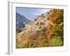 USA, Utah. Fall color with aspens along Logan Canyon.-Julie Eggers-Framed Photographic Print
