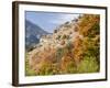 USA, Utah. Fall color with aspens along Logan Canyon.-Julie Eggers-Framed Photographic Print