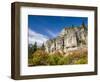 USA, Utah. Fall color with aspens along Logan Canyon.-Julie Eggers-Framed Photographic Print