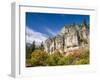 USA, Utah. Fall color with aspens along Logan Canyon.-Julie Eggers-Framed Photographic Print