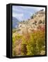 USA, Utah. Fall color with aspens along Logan Canyon.-Julie Eggers-Framed Stretched Canvas